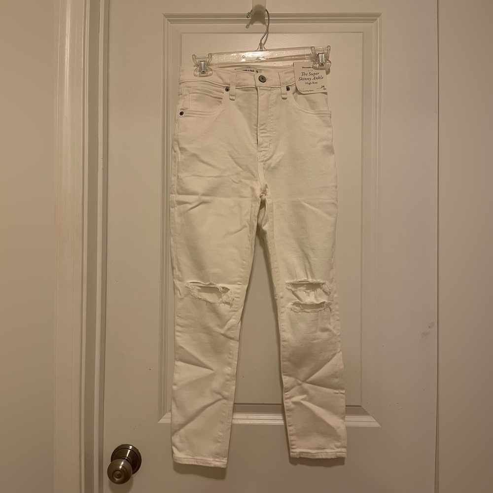 White jeans